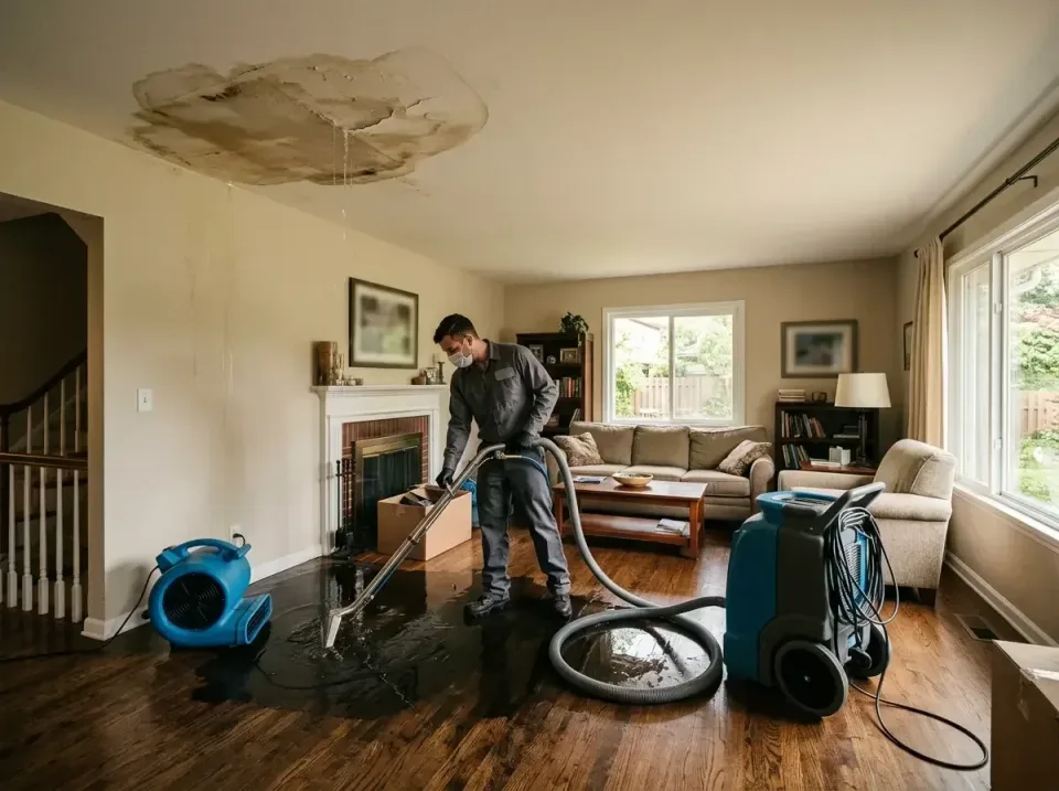 attic-pipe-burst-ceiling-drip-008 — frequently asked questions, Water Damage Restoration & Carpet Care in Pearl River, LA